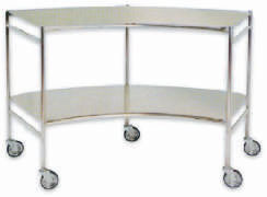 Manufacturers Exporters and Wholesale Suppliers of Curved Instrument Trolley New Delhi Delhi