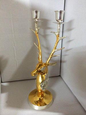 Manufacturers Exporters and Wholesale Suppliers of Candle Stand Deer Moradabad Uttar Pradesh