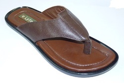 Manufacturers Exporters and Wholesale Suppliers of E-lyte Leather Flat Chappal Bengaluru Karnatka