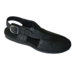 Manufacturers Exporters and Wholesale Suppliers of Men\\\'s Black Leather Sandals Bengaluru Karnatka