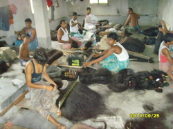 Manufacturers Exporters and Wholesale Suppliers of Indian Human Hair REMY And NON REMY Hair Kolkata West Bengal