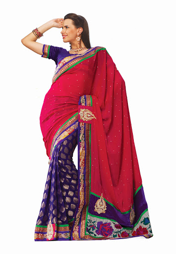Manufacturers Exporters and Wholesale Suppliers of Indian Saris SURAT Gujarat