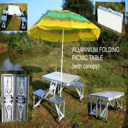 Folding Aluminium Picnic Table