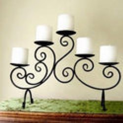 Manufacturers Exporters and Wholesale Suppliers of Candle Holder in 5 Lights Meerut Uttar Pradesh