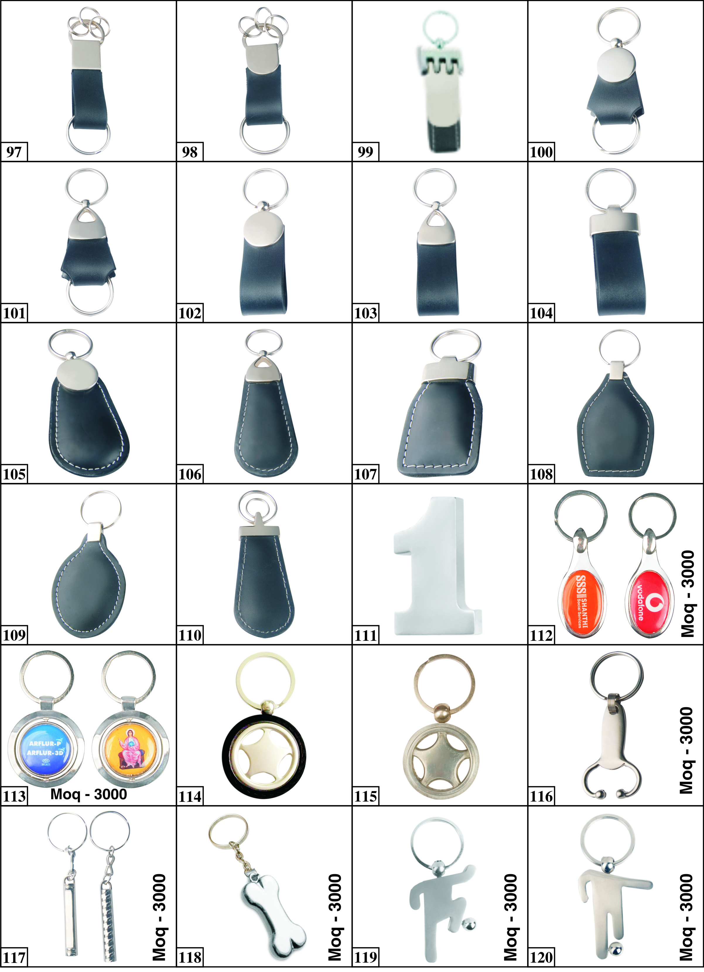 Manufacturers Exporters and Wholesale Suppliers of Metal leather key chain Rajkot, Gujarat