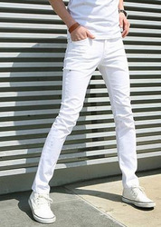 Manufacturers Exporters and Wholesale Suppliers of White Denim Jeans  Ulhasnagar  Maharashtra