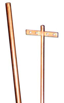 Manufacturers Exporters and Wholesale Suppliers of Copper Earthing Electrode Greater Noida Uttar Pradesh