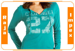 Manufacturers Exporters and Wholesale Suppliers of Women Sweat Shirts India