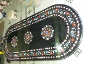 Manufacturers Exporters and Wholesale Suppliers of Italian Inlay Marble Table Top Agra Uttar Pradesh