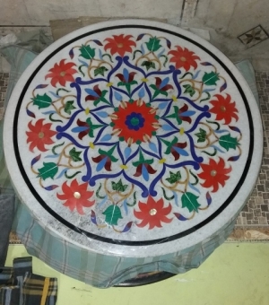 Manufacturers Exporters and Wholesale Suppliers of Round Side Table Top Agra Uttar Pradesh