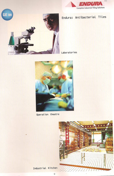 Endura Anti Bacterial Tiles