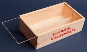 Manufacturers Exporters and Wholesale Suppliers of Acrylic Lid wooden box Navi Mumbai Maharashtra