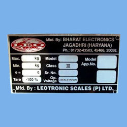 Manufacturers Exporters and Wholesale Suppliers of Aluminium Metal Labels (With Or Without Holograms) hyderabad Andhra Pradesh