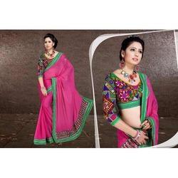 Manufacturers Exporters and Wholesale Suppliers of Traditional Party Wear Saree Surat Gujarat