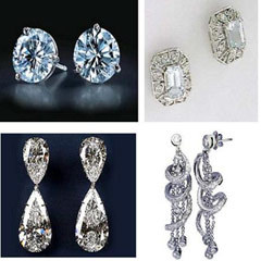 Manufacturers Exporters and Wholesale Suppliers of Diamond Earring Surat Gujarat