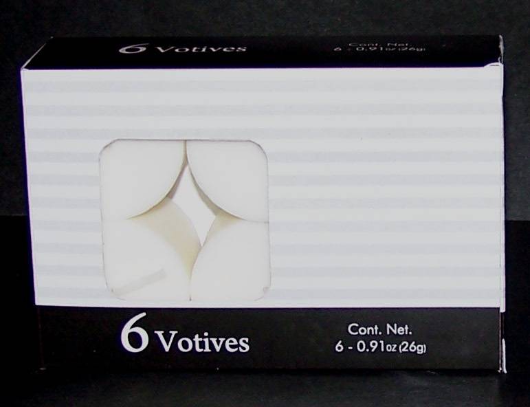 Manufacturers Exporters and Wholesale Suppliers of 6 PK Powder Pressed Votives Farrukhabad Uttar Pradesh