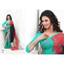 Manufacturers Exporters and Wholesale Suppliers of Designer Party Wear Saree Surat Gujarat