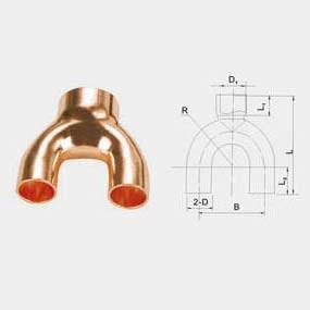 Manufacturers Exporters and Wholesale Suppliers of Copper Y Bend Mumbai Maharashtra