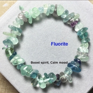 Manufacturers Exporters and Wholesale Suppliers of Fluorite Chips Bracelet Jaipur Rajasthan