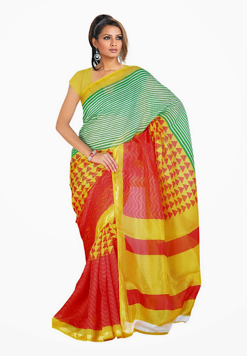 Manufacturers Exporters and Wholesale Suppliers of Casual Saree SURAT Gujarat