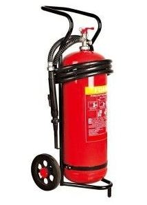 Manufacturers Exporters and Wholesale Suppliers of 50 kg Trolley Wheeled Dry Powder Fire Extinguisher Delhi Delhi
