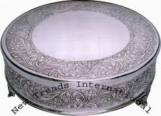 Manufacturers Exporters and Wholesale Suppliers of Silver Cake Stand Moradabad Uttar Pradesh