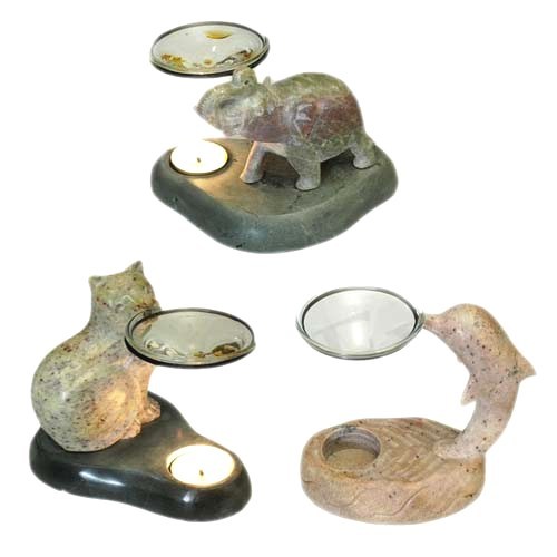 Manufacturers Exporters and Wholesale Suppliers of Soapstone Aroma Lamp Assortment Agra Uttar Pradesh