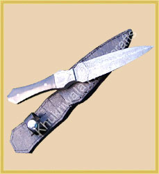 Manufacturers Exporters and Wholesale Suppliers of Damascus Boot Knife Dehradun Uttarakhand