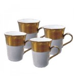 Manufacturers Exporters and Wholesale Suppliers of Platina4 pcs Coffee Mug New Delhi Delhi