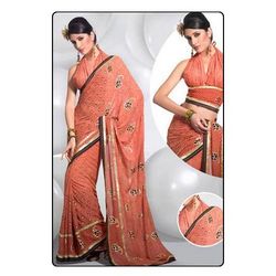 Manufacturers Exporters and Wholesale Suppliers of Sarees (D.No. 1221 B ) Surat Gujarat