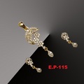 Manufacturers Exporters and Wholesale Suppliers of Earring Pandent E P 115 Mumbai Maharashtra
