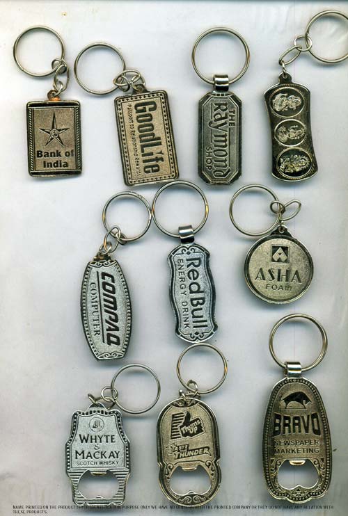 Manufacturers Exporters and Wholesale Suppliers of METAL SPARK NIKIL CROME KEY CHAINS New Delhi Delhi
