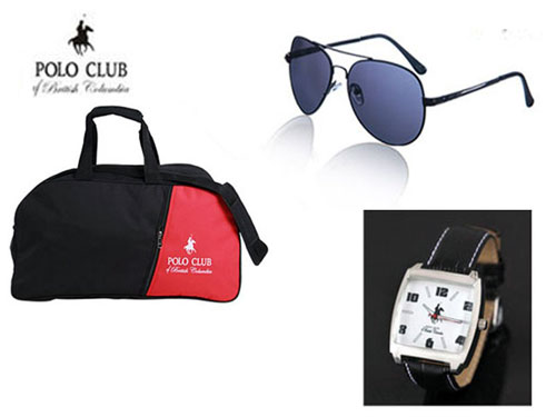 Manufacturers Exporters and Wholesale Suppliers of Watch Bag Sunglasses POSH Combo Offer New Delhi Delhi