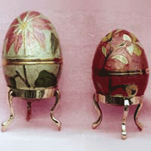 Manufacturers Exporters and Wholesale Suppliers of Metal Easter Eggs 04 Moradabad Uttar Pradesh