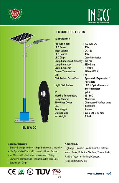 Manufacturers Exporters and Wholesale Suppliers of LED OUTDOOR LIGHT Kollam Kerala