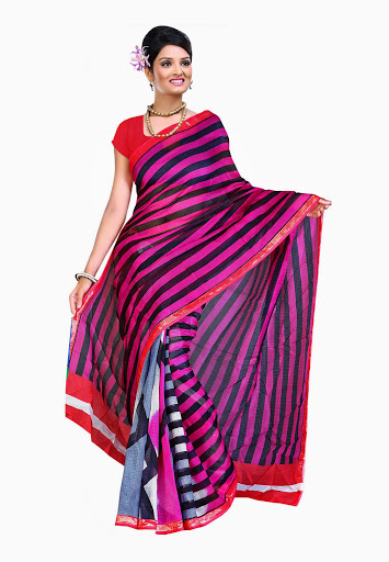 Manufacturers Exporters and Wholesale Suppliers of Saris SURAT Gujarat
