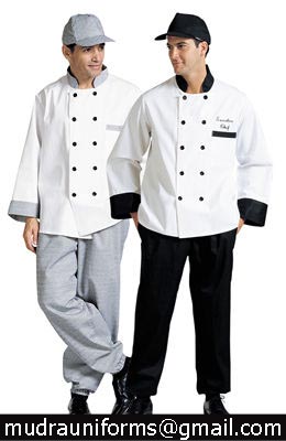 Manufacturers Exporters and Wholesale Suppliers of Chef Uniform ahmedabad Gujarat