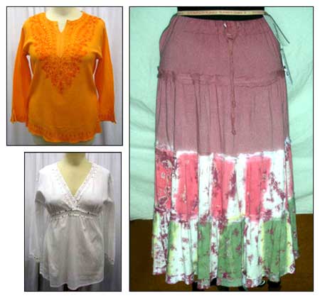Manufacturers Exporters and Wholesale Suppliers of Ladies Garments hyderabad Andhra Pradesh