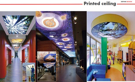 Manufacturers Exporters and Wholesale Suppliers of Printed Ceiling Ahmedabad Gujarat