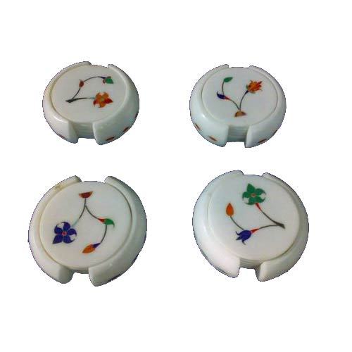 Manufacturers Exporters and Wholesale Suppliers of Colored Coasters Agra Uttar Pradesh
