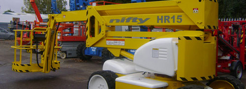 Manufacturers Exporters and Wholesale Suppliers of Nifty Boom Lifts Surat Gujarat