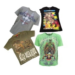 Manufacturers Exporters and Wholesale Suppliers of Printed T-Shirts New Delhi Delhi