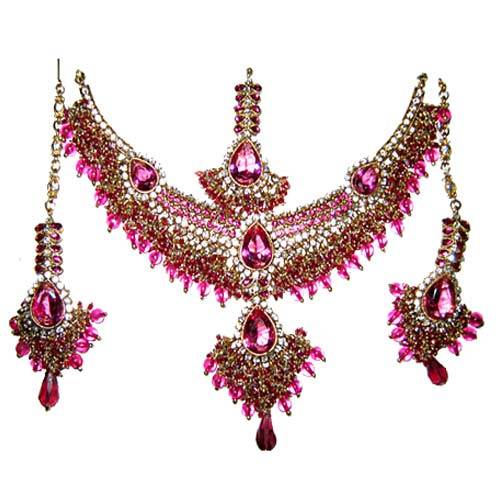 Manufacturers Exporters and Wholesale Suppliers of Indian Bridal Necklace Kolkata West Bengal