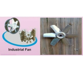 Aluminium Industrial Fan Blade