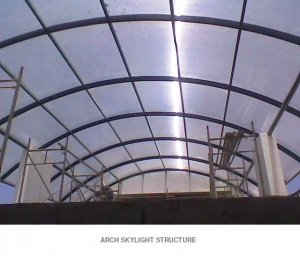 Manufacturers Exporters and Wholesale Suppliers of Arch Skylights Structure Bangalore Karnataka