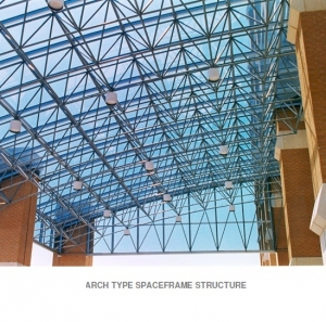 Arch Type Spaceframe Structure