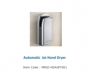 Manufacturers Exporters and Wholesale Suppliers of Automatic Jet Hand Dryer Salem Tamil Nadu