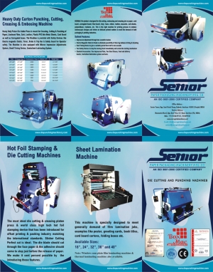 Manufacturers Exporters and Wholesale Suppliers of Die Cutting Machine Amritsar Punjab