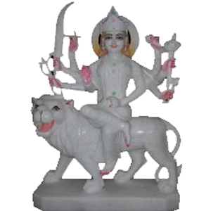 Durga Maa Marble Statue