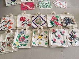Manufacturers Exporters and Wholesale Suppliers of Fancy Cotton Bags Mahuva Gujarat